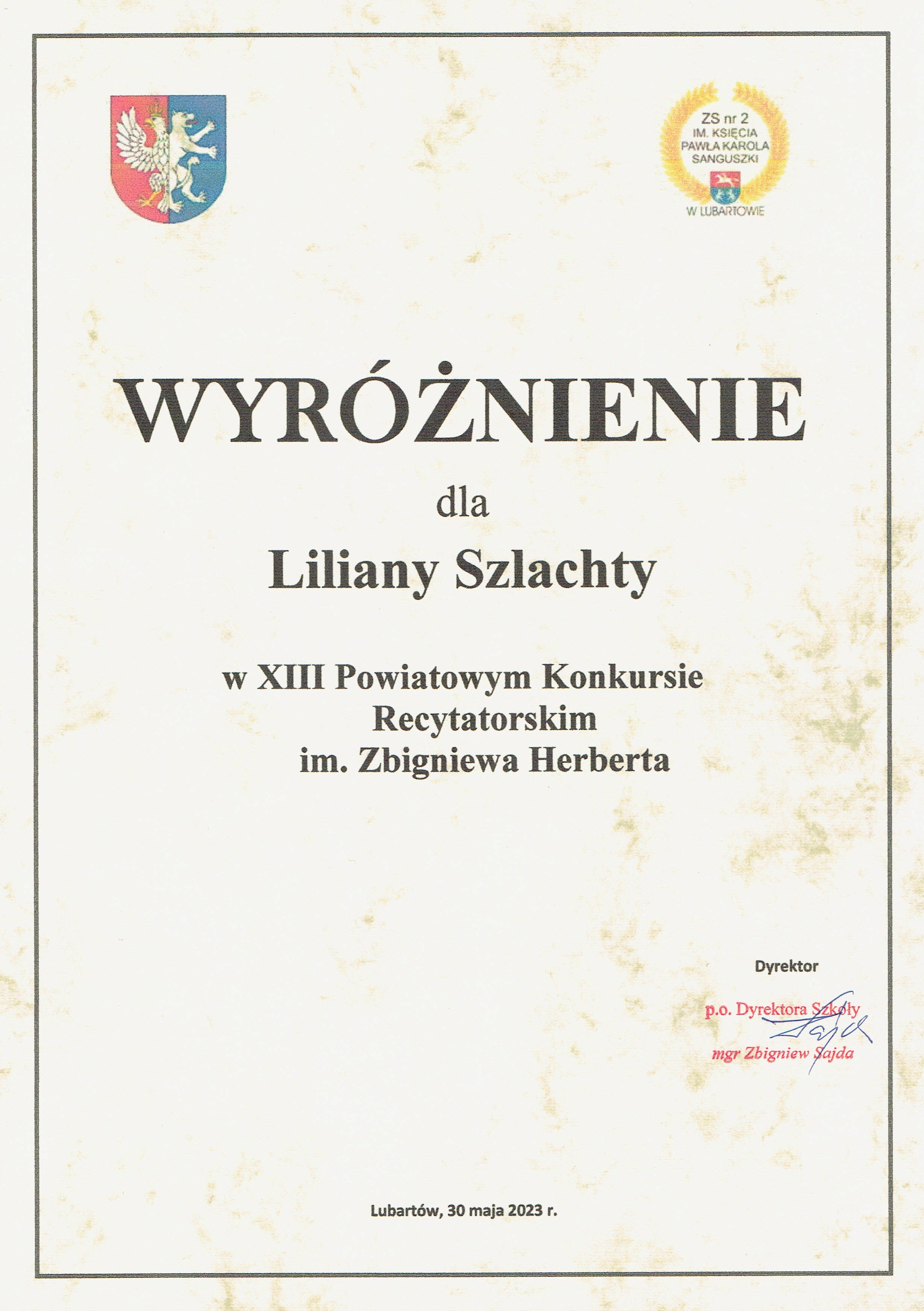 wyrznienie ls