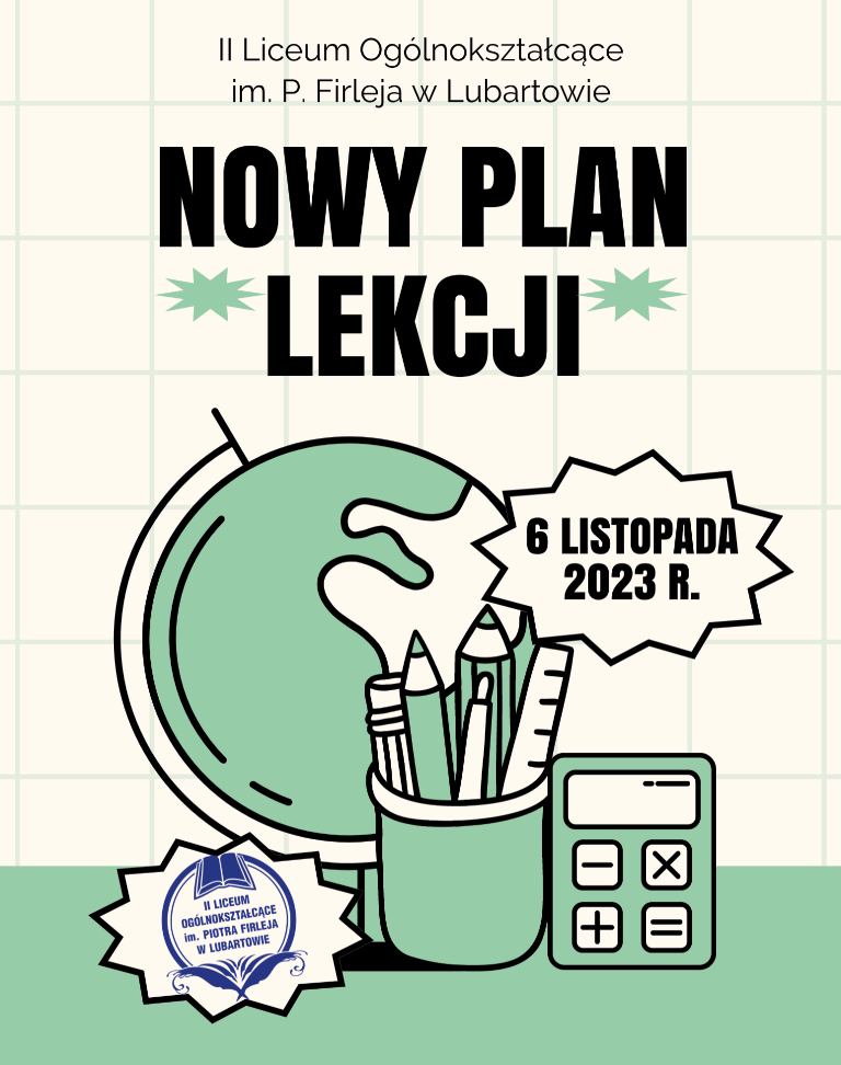 plan lekcji