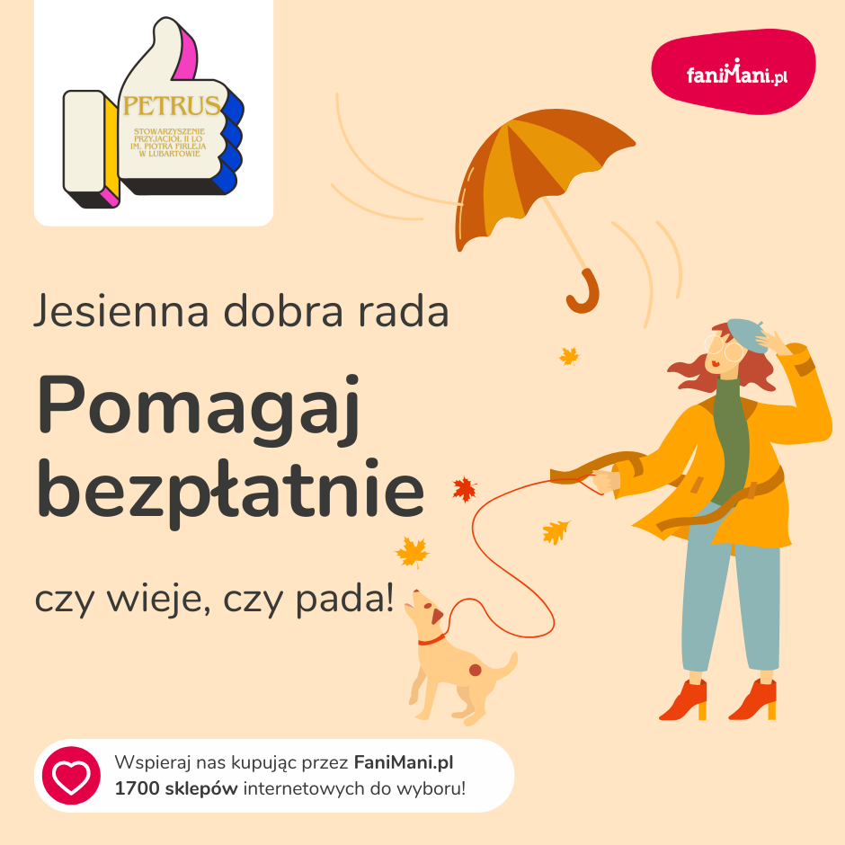 jesienna porada pomagaj bezplatnie